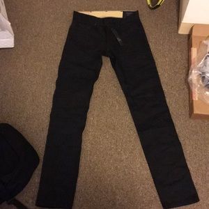 Rag&Bone Archive BLK Raw Nihon Menpu Selvedge jean